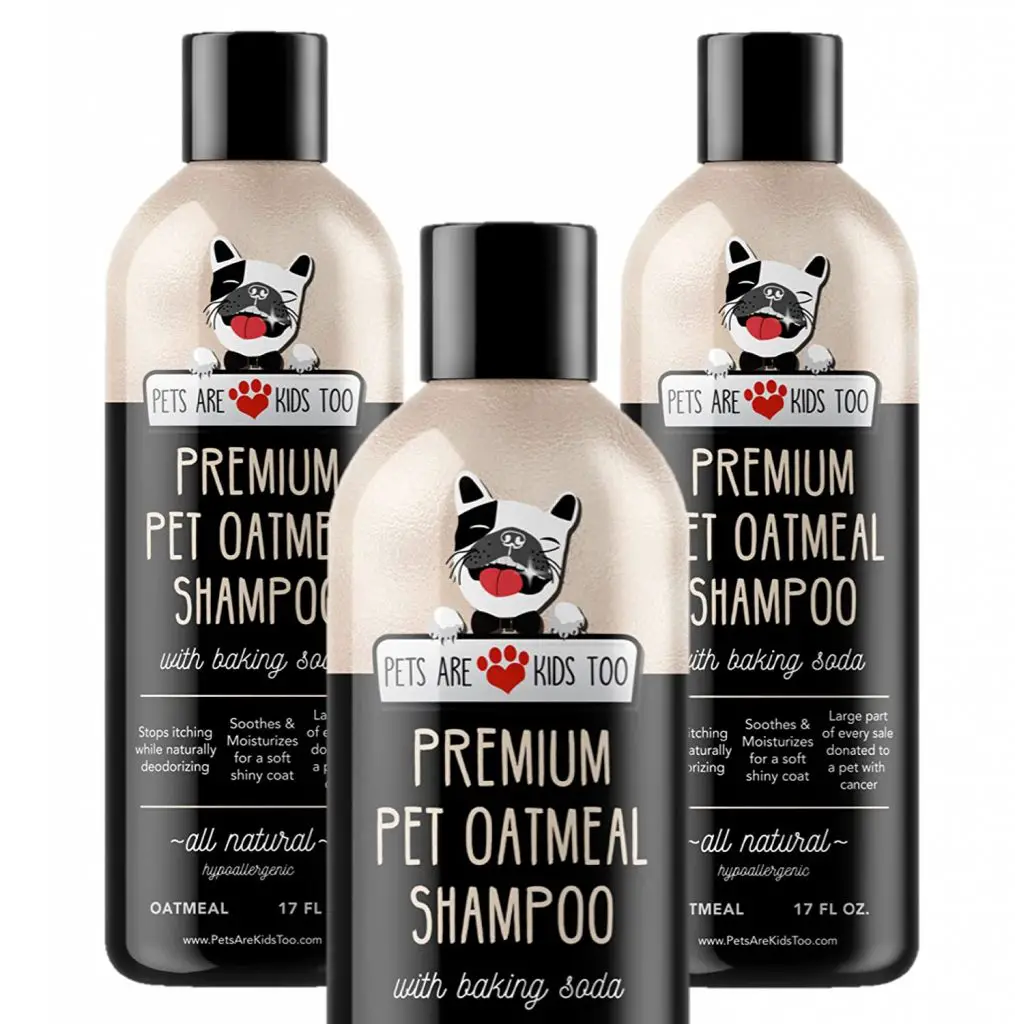 Pet Oatmeal Anti Itch Shampoo Conditioner In One
